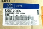Genuine ! Axle Carrier Lh (drum) For 03-06 Hyundai Elantra Oe# 52750-2D005 New. Price: $96.53.