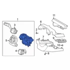Genuine Ford Steering Column Switch Housing LB5Z-3F791-DA New. Price: $196.80.
