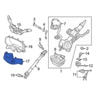 For Kia Sportage 2017-2022 84830D9000WK Upper Steering Column Cover New. Price: $133.00.