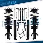Front Struts W/spring Rear Shocks Sway Bars Tie Rods Kit 2013-20 Ford Fusion New. Price: $292.12.