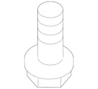 Genuine Ford Suspension Cross-member Bolt W717325S439 New. Price: $11.40.