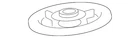 Genuine Mitsubishi Upper Spring Seat 4040A605 New. Price: $61.87.