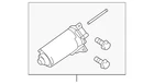 Genuine Ford Steering Column Tilt Motor 9A5Z-3F840-A New. Price: $275.40.