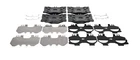 Ate Disc Ceramic Brake Pad Set For Mercedes C43 Amg W205 +sensor New. Price: $140.00.