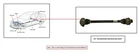 Right Rear Axle Shaft Oem 20-22 Mercedes-benz GLC300 1YR Wrnty 2133505400 Used. Price: $100.00.
