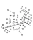 Genuine Mopar Bolt Mounting 6104247AA New. Price: $63.08.