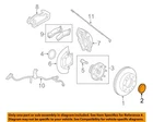 Gm Oem 96-24 Sierra 2500 Hd Front Suspension Brake Components-rotor Cap 25807436 New. Price: $21.02.