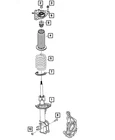 Genuine Mopar Suspension Jounce Bumper 68616548AA New. Price: $43.77.