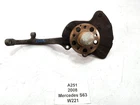 07-14 Oem Mercedes W221 S63 S65 Front Right Passenger Spindle Knuckle Wheel Hub Used. Price: $98.00.