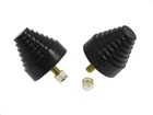 Prothane 19-1318-BL Universal Bump Stop 2-1/4X2-1/4 Cone W/stp Black. Price: $27.99.