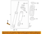 Gm Oem 18-05 Alero Rear Suspension Shocks Components-shock Lower Bolt 11610887 New. Price: $22.25.