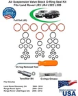 Air Suspension Valve Block O-ring Kit For Land Rover LR3 LR4 Range Sport New. Price: $29.00.