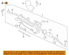Ford Oem 07-15 Edge Steering Gear Linkage-outer Tie Rod Castle Nut W711889S441 New. Price: $15.00.