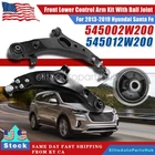 Pair For Hyundai Santa Fe Suv Front Lower Control Arm Ball Joint Assembly New. Price: $135.94.