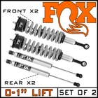 Fox 2.0 Front Coilover & Rear Smooth Body Shocks Set Fits 05-23 Tacoma 0-1" Lift New. Price: $1449.95.