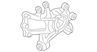 Genuine Mazda Suspension Knuckle TK48-26-12X New. Price: $362.34.