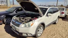 10-14 Subaru Legacy Outback Driver Left Rear Knuckle Assembly Stub Axle With Hub Used. Price: $134.37.