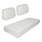 Club Ds Golf Cart Seat Back And Bottom White Cushion Set Fits 1979-2000 New. Price: $450.95.