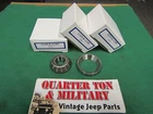 Steering King Pin Bearing Kit Premium Fits Willys Jeep Mb CJ2A M38A1 Dana 25 New. Price: $80.00.