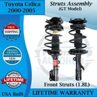 Monroe Oem Front Struts For 2000-2005 Toyota Celica Gt Lifetime Warranty New. Price: $424.32.