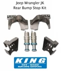 King Rear 2.0 Bump Stops W/ Mounting Brackets Fits 07-18 Jeep Wrangler Jku New. Price: $999.99.