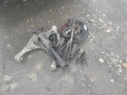 Right Rear Complete Suspension Assembly Oem 16-20 Dodge Durango Used. Price: $150.00.