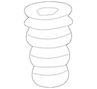 Genuine Honda Coil Spring Bumper 51722-SWE-T01 New. Price: $38.79.