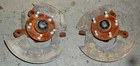 1996 2004 Ford Mustang Gt V8 SN95 Lug Spindles & Hubs 79-93 Fox Conversion Used. Price: $150.00.