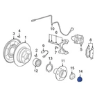 For Bmw Z3 1996-2002 33411125664 Rear Axle Nut New. Price: $27.84.