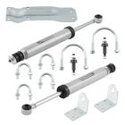 Bfo Dual Steering Stabilizer W/ Mounting Brackets For Dodge Ram 1500 4WD 1994-99 New. Price: $87.10.