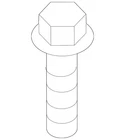 Genuine Bmw Suspension Cross-member Rear Bolt 31-10-6-767-497 New. Price: $6.98.