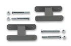 Leaf Spring Shackles Steel Gray Hammertone Powdercoated 1.5" Lift Kit New. Price: $113.98.