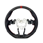 Revesol Real Carbon Fiber Black Steering Wheel For 2017+ Mazda CX5 CX3 Flat New. Price: $279.30.