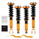 24 Level Damper Adjustable Coilovers Shocks Struts Kit For Jaguar XJ8 2003-2009 New. Price: $631.87.