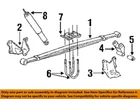 Ford Oem 87-26 Bronco Rear Suspension Components-shackle EOTZ5776A New. Price: $81.88.