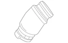 Genuine Gm Intermediate Steering Shaft Boot 84389436 New. Price: $18.41.
