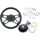 Grant 414 Challenger Gt Steering Wheel, 13-1/2 Inch W/install Kit New. Price: $156.99.