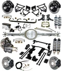 Ridetech COILOVER,4-LINK,ARMS,CURRIE Rear End,wilwood Disc BRAKES,13"/12" Rotors New. Price: $13999.99.