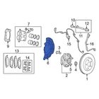 For Jeep Grand Cherokee 2022-2025 68376819AB Rear Left Brake Dust Shield New. Price: $11.51.