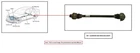 Left Rear Axle Shaft Oem 20-22 Mercedes-benz GLC300 1YR Wrnty 2133505400 Used. Price: $100.00.