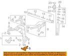 Gm Oem 04-06 Gto Suspension Components-susp Crossmember Lower Bracket 92048769 New. Price: $63.63.