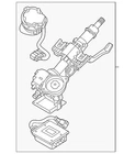 Genuine Hyundai 2019-2021 Tucson Steering Column 56310-D3010 New. Price: $2592.94.