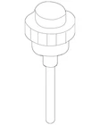 Genuine Audi Reservoir Cap 7L6-422-376 New. Price: $10.36.