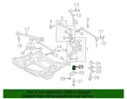 2003-2007 Honda Accord Genuine Suspension Cross-member Insulator Oem 50360SDBA03 New. Price: $54.16.