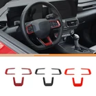 3PCS Car Steering Wheel Button Trim Cover Interior Decor Ford Mustang 2024+ New. Price: $27.99.