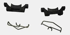 2011-2015 Audi Q7 Oem Radiator Support Mounting Bracket Set Of Used. Price: $45.00.
