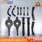 12 Pcs Rear Suspension Control Arm Kit Sway Bar Links & Shocks Ford Escape New. Price: $319.00.