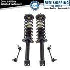 Rear Suspension Kit Strut & Spring Assemblies W/ Sway Bar Links For Honda Accord New. Price: $138.38.