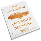 Factory Assembly Manual Rebuild Instruction Book 1968 Oldsmobile Cutlass New. Price: $41.00.