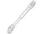 Genuine Nissan Lower Shaft 48080-6LB5A New. Price: $133.26.